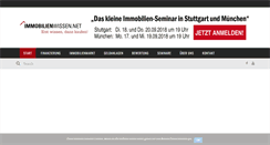 Desktop Screenshot of immobilienwissen.net